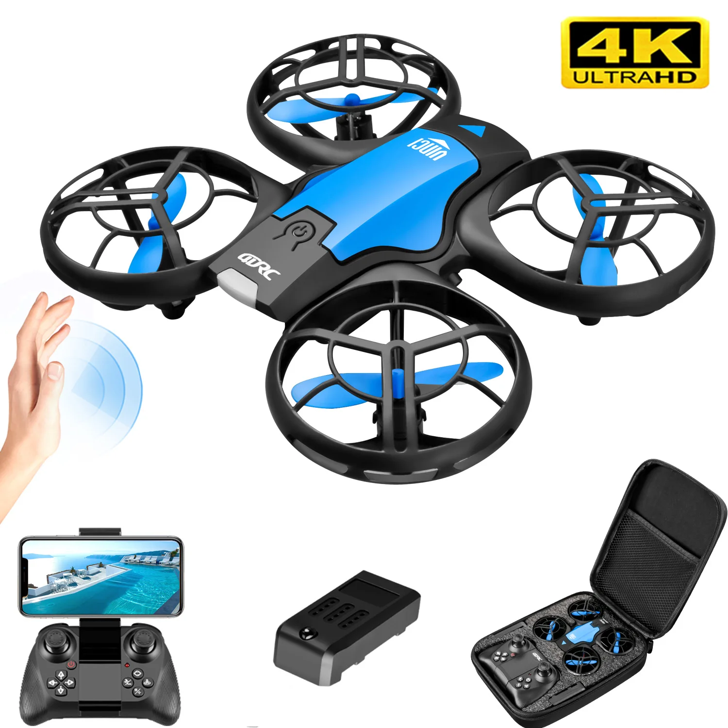 V8 New Mini Drone 4K Professio - огляд і ціна Drone Camera 4K
