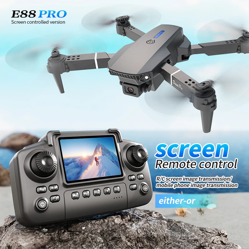 Professional E88 PRO Drone wit - огляд і ціна Drone Camera Wide Angle