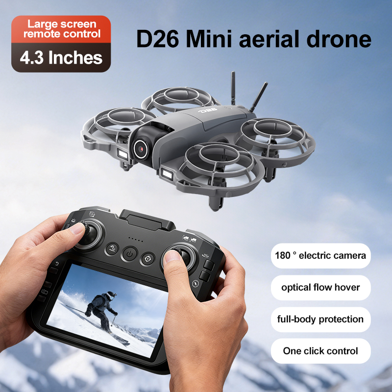 D26 Drone 4K Aerial HD 180° Ca - огляд і ціна Drone Camera 4K