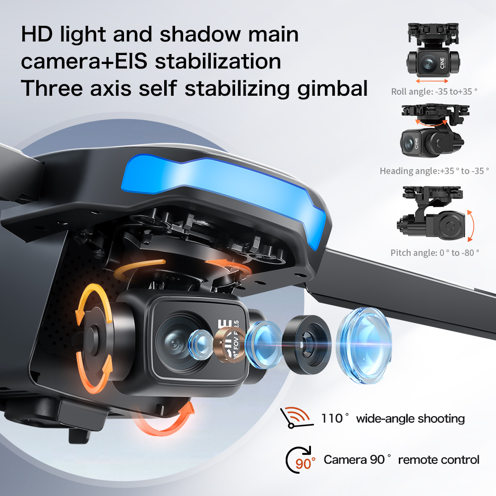 New S-X1 MAX Drone GPS 8K Prof - огляд і ціна Drone Camera Wide Angle