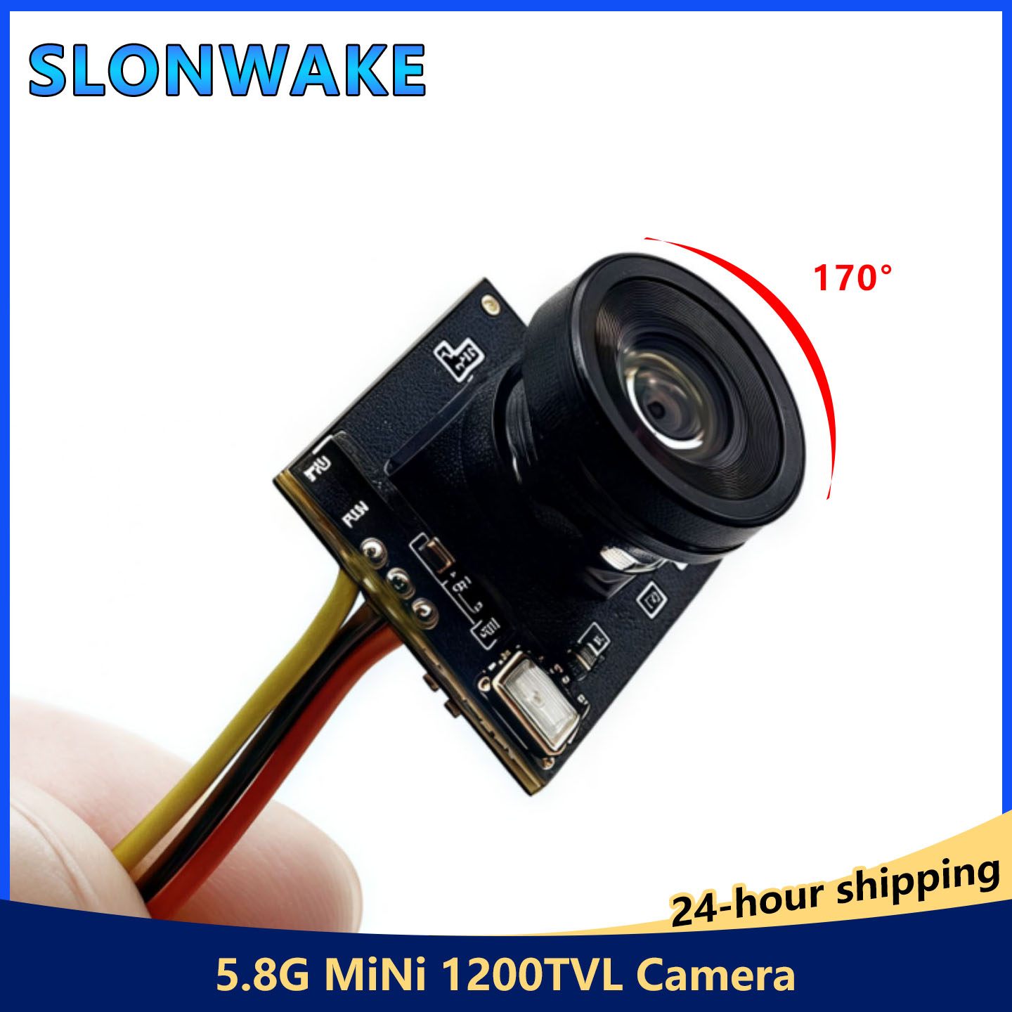 SLONWAKE Ultra Mini 5.8G FPV C - огляд і ціна Drone Camera Wide Angle